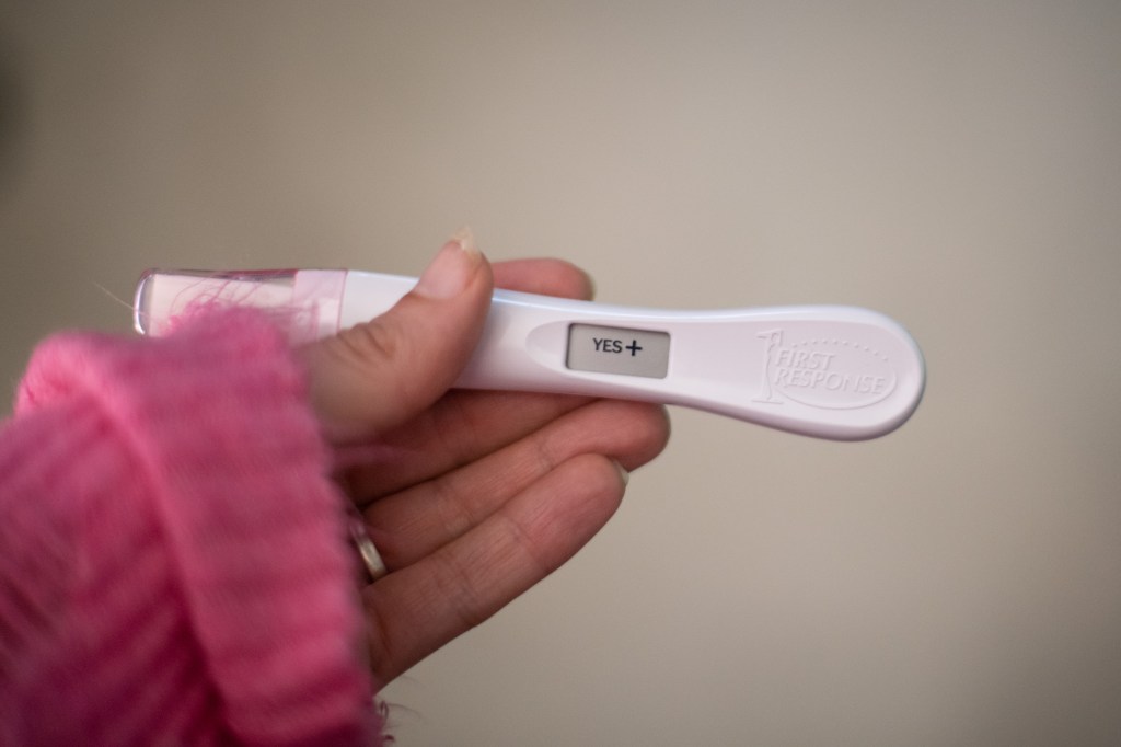 Finding out we were pregnant…with two.